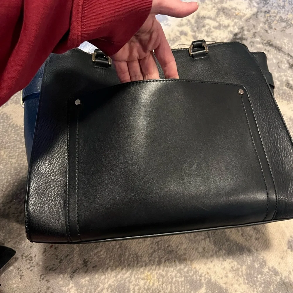 Elegant a new day Black Leather Bag